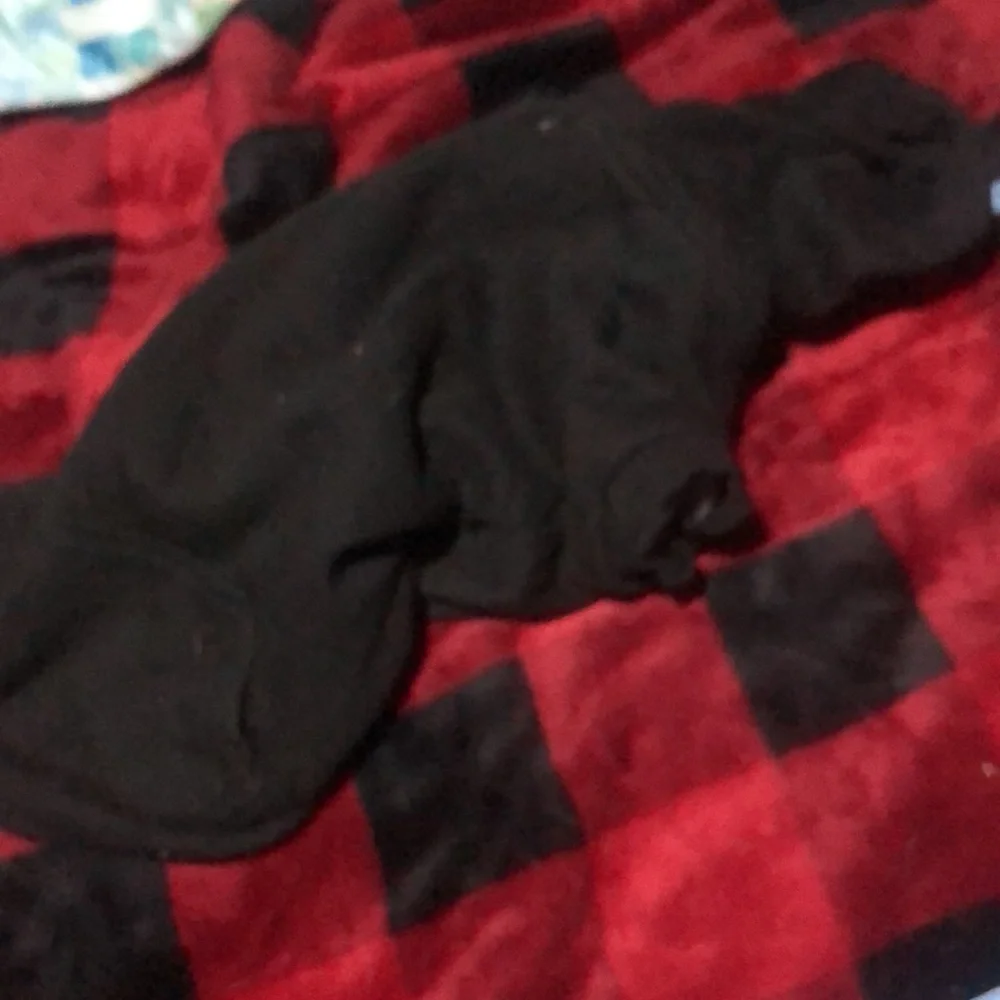 Black Zack and‎ Zoey fleece lined hoodie